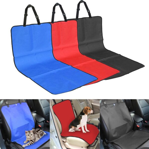 Cubierta impermeable para asiento trasero de coche, alfombrilla protectora para mascotas.
