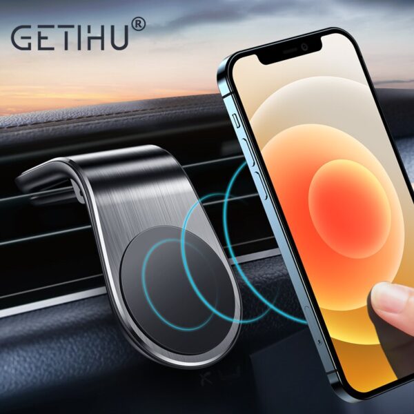 GETIHU-soporte magnético para teléfono móvil en forma de L